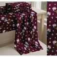 thumbnail image 6 of Soimoi Cotton Poplin Fabric Leaves & Periwinkle Floral Print Fabric by the Yard 42 Inch Wide, 6 of 7