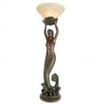 thumbnail image 2 of Design Toscano The Goddess Offering Mermaid Sculptural Table Lamp, 2 of 5