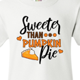 thumbnail image 4 of Inktastic Thanksgiving Sweeter Than Pumpkin Pie Youth T-Shirt, 4 of 5