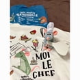 thumbnail image 3 of Peluche XNasu Ratatouille Chef Remy con hombro magnético, 10 cm, 3 of 9