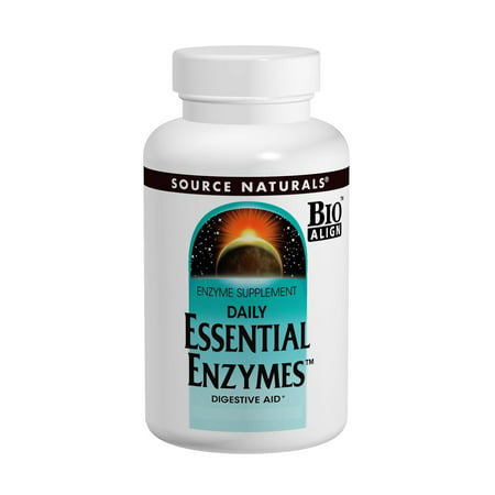 Source Naturals Essential Enzymes? 500mg Vegetarian Bio-Aligned?, 120