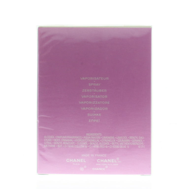 Chanel Chance Eau De Parfum Spray 50ml/1.7oz - Walmart.com