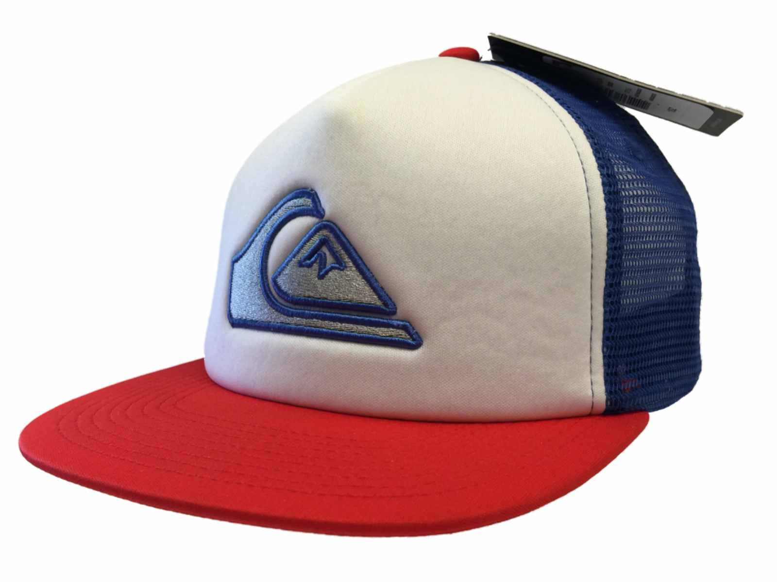 Quiksilver Keeper White Blue Mesh 