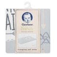 thumbnail image 2 of Gerber Organic Changing Pad Cover, Adventure Awaits, 2 of 5