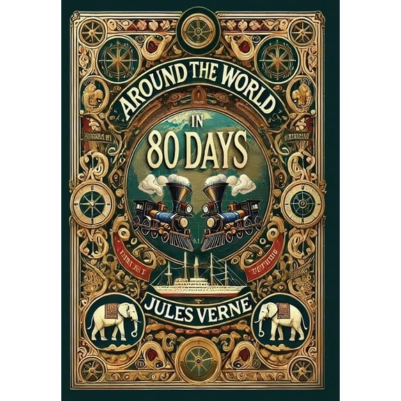 Around the World in 80 Days (Collector's Edition) (Laminated Hardback with Jacket), (Hardcover)