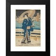 thumbnail image 2 of Toyokuni Utagawa 18x24 Black Modern Framed Museum Art Print Titled - Actor; Snow Scene (Late 18th Century - Early 19th Century), 2 of 5