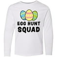 thumbnail image 3 of Inktastic Egg Hunt Squad with Easter Eggs Long Sleeve Youth T-Shirt, 3 of 5