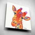 thumbnail image 5 of Epic Art 'Cheery Giraffe' by Britt Hallowell, Acrylic Glass Wall Art, 12"x12", 5 of 8