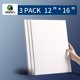 thumbnail image 1 of Marie's 3 Packs Stretched Canvas With 6x6",8x8",12x12",12x16", And 16x20", Primed White Canvas Art Supplies For Acrylic, Oil, Acrylic Pouring Painting, Perfect For Kids, Students, & Professionals, 1 of 5