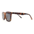 thumbnail image 3 of Minimal Gentlemans Hipster Horn Rim Plastic Sunglasses Tortoise - Black, 3 of 4