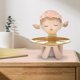 thumbnail image 3 of Estatua de resina Zulema para niñas con soporte para Bandeja de almacenamiento, 3 of 5
