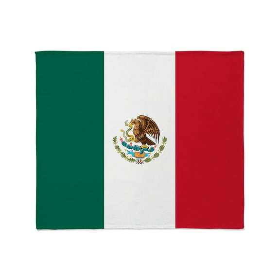 CafePress - Mexico Flag Throw Blanket - Soft Fleece Throw Blanket, 50"x60" for All Ages