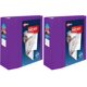 thumbnail image 1 of Carpeta Avery resistente de 5" con anillas EZD, morado, paquete de 2, 1 of 8