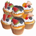 thumbnail image 1 of Realistic Artificial Cake Set - 6 Pieces Fake Dessert Props For Display, 1 of 2