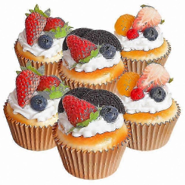 Realistic Artificial Cake Set - 6 Pieces Fake Dessert Props For Display