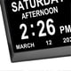 thumbnail image 3 of 8 Inch Digital Day Calendar Clock 3 Groups Medication Reminders 12 Groups Alarm Clock Electronic Clock 100‑240V EU Plug, 3 of 4