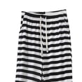 thumbnail image 5 of Lenpel Women's Plus Size Lounge Pants Elastic Waist Drawstring Wide Leg Striped Pajama Pants Soft Comfy Sleep Pants Casual Pj Bottoms, 5 of 5
