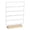 White, variant on Segolike 5 Tier Earring Display Stand Wooden Base Ornament Supplies Shop Hanging