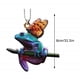 thumbnail image 2 of Christmas Car Pendant Rearview Mirror Decoration Pendant Accessories Backpack Keychain Pendant, 2 of 4