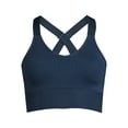 thumbnail image 5 of Avia Women's Medium Support Seamless Scoop Neck Cross Back Sports Bra, 5 of 7