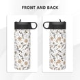 thumbnail image 3 of Yiaed Pirate skulls Print Water Bottle with Straw Lid, Stainless Steel Double Wall Insulated Water Bottle | Leak-Proof and Spill-Proof Water Bottle, 3 of 8