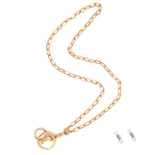 office accessories Upscale Matte Gold ID Badge Key holder lanyard for Women Accessoires Sleutelhangers & Keycords Keycords & Badgehouders Chain lanyard Satin Gold Curb Chain id holder gold lanyard 