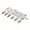 C, variant on Hyknon Travel Hanger Clips with 6 Clips, Portable Folding Clothes Hanger Clips Towel Drying Rack Sock Dock Swimsuit Drying Rack Hanger for Cruise Dorm