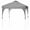 Grey, variant on Gymax 6.6x6.6 FT Pop up Canopy Tent Shelter Height Adjustable w/ Roller Bag White
