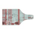 thumbnail image 2 of Floral Cutting Board, Modern Botanical Themed Pastel Pattern with Abstract Herbs, Decorative Tempered Glass Cutting and Serving Board, in 3 Sizes, by Ambesonne, 2 of 5