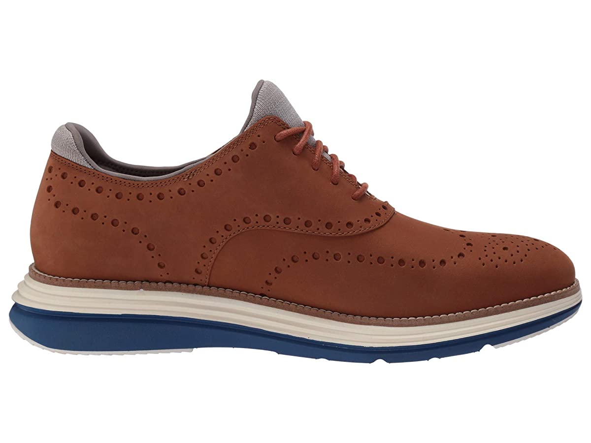 Cole Haan Original Grand Ultra Wing Ox CH British Tan Nubuck/Ivory/True ...