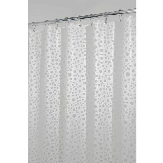 Interdesign Circo Frosted Peva Shower Curtain 72 X Com Departments