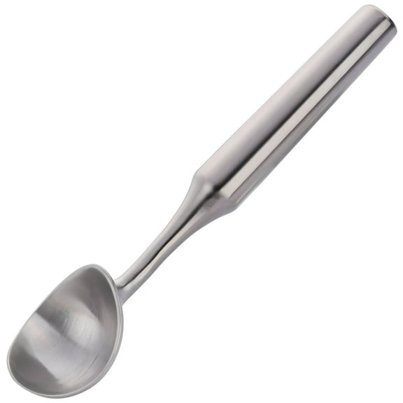 Stainless Steel Ice Cream Scoop - Ergonomic Handle Ice Cream Scooper, Heavy Duty Ice Cream Scoop, Non-Stick Easy Release & Dishwasher Safe
