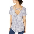 thumbnail image 2 of Ideology Women’s Tie-Dyed Strappy-Back High-Low Hem Blouse T-Shirt Tops, Tranquility, XX-Large, 2 of 5