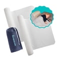 thumbnail image 1 of hiccapop [Paquete de 2] Riel de cama inflable para niños pequeños | Riel para cama de viaje, parachoques de cama inflable para King, Queen, Full, con funda antideslizante lavable a máquina | Barandill, 1 of 5