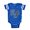 Royal Blue, variant on CafePress - FIN Score Hockey Player - Cute Infant Baby Football Bodysuit
