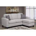 thumbnail image 1 of ViscoLogic CAMBRIDGE [MADE-IN-CANADA] Canapé Réversible de Style Mi-Siècle et chaise Longue Flottante (Ardoise), 1 of 4