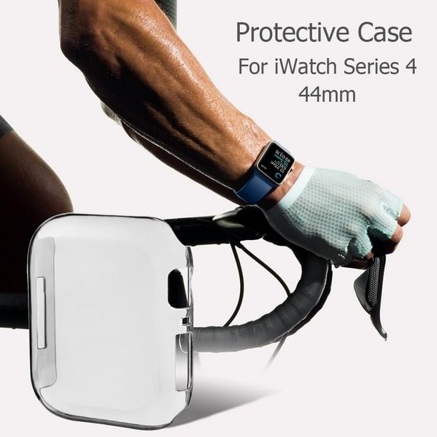 Marco de la cubierta de la caja protectora para Apple Watch iWatch Series 4 44mm (Blanco) Tmvgtek 2xy5zd2dj6zw7qt5D01