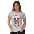 thumbnail image 3 of Officially Icee Logo Chill Out Men's Graphic T Shirt Tees Brisco Brands S, 3 of 4