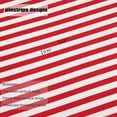 thumbnail image 3 of Ticking Stripe Sheet Set,4 Piece Full Size Microfiber Bedding,burgundy Red And White Pinstripe Patterned,deep, 3 of 5