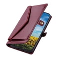 thumbnail image 5 of For Xiaomi Redmi Note 14 Pro 4G Leather Case with Wrist Strap Wallet Stand Phone Cover - Black, 5 of 5
