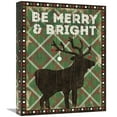 thumbnail image 1 of Global Gallery's 'Simple Living Holiday Be Merry' By Michael Mullan Stretched Canvas Wall Art, 1 of 4