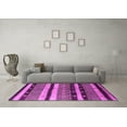 thumbnail image 3 of Ahgly Company Indoor Rectangle Solid Pink Modern Area Rugs, 5' x 8', 3 of 4