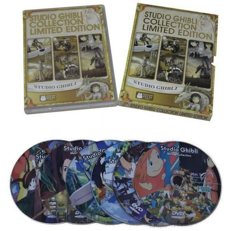 Studio Ghibli Limited Edition Set: 18 Japanese Anime Movies Studio Ghibli Limited Edition Set: 18 Japanese Anime Movies