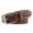 Coffee, variant on Adjustable PU Belt For Women Studded Rivets Detail Americanly Styles Waistband