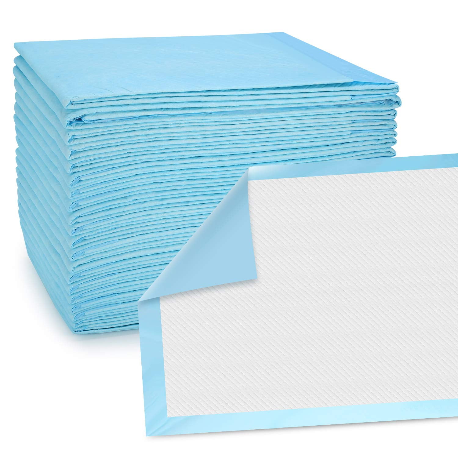 Tolobeve 30'' X 36'' Underpads Incontinence Bed Pads Disposable 20 Count Chucks Pads, Pee Pads
