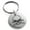 Silver, variant on Stainless Steel Pirate Skull & Crossbones Engraved Small Medallion Circle Charm Keychain Keyring