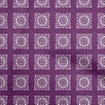 thumbnail image 1 of oneOone Velvet Purple Fabric Block Sewing Craft Projects Fabric Prints By Yard 58 Inch Wide, 1 of 5