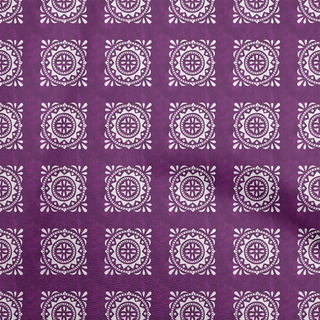 oneOone Velvet Purple Fabric Block Sewing Craft Projects Fabric Prints By Yard 58 Inch Wide