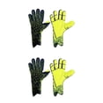 thumbnail image 2 of Soidarity Guantes de portero de fútbol para niños, kit para adultos, guantes de portero de fútbol Falcon, juego duradero profesional sin verde fluorescente Infantil 7 2Conjunto, 2 of 6