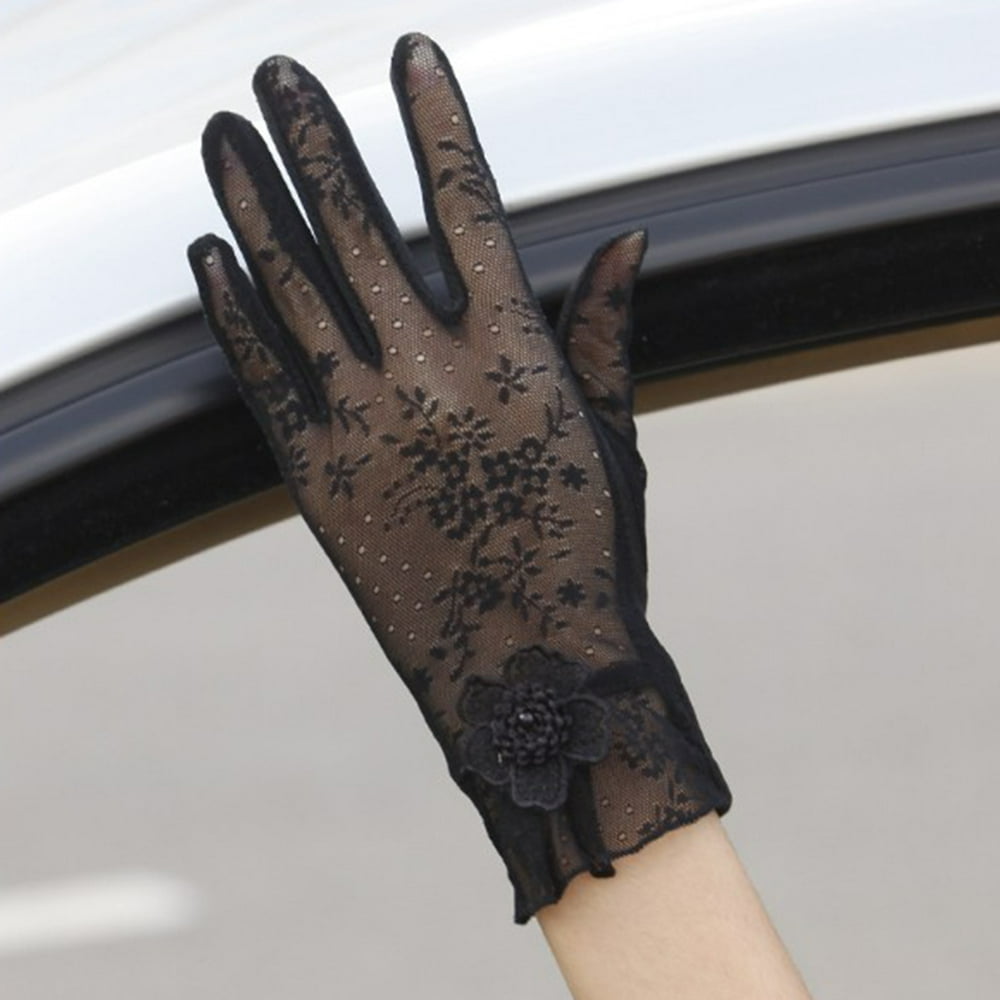 hiking sun gloves